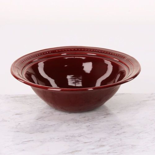 Saladeira em cerâmica esmaltada - MAISON PICHON - feita à mão