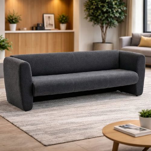 Sofá contemporâneo - AG 132 - UAB "Dzūkijos baldų fabrikas" - para ambiente interno / em tecido / com braços