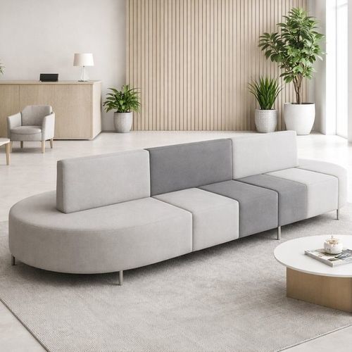 Sofá contemporâneo - DBF 862 - UAB "Dzūkijos baldų fabrikas" - para ambiente interno / em tecido / em espuma