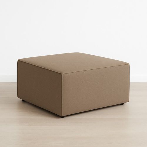 Puff de design minimalista - DBF 879 - UAB "Dzūkijos baldų fabrikas" - em tecido / em espuma de poliuretano / quadrado
