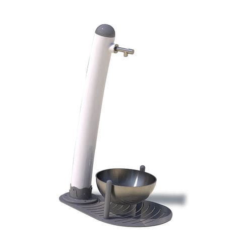 Bebedouro para cães - DOGGY DRINK  - MACAGI s.r.l. - para ambiente externo / para parque para cães / metálico