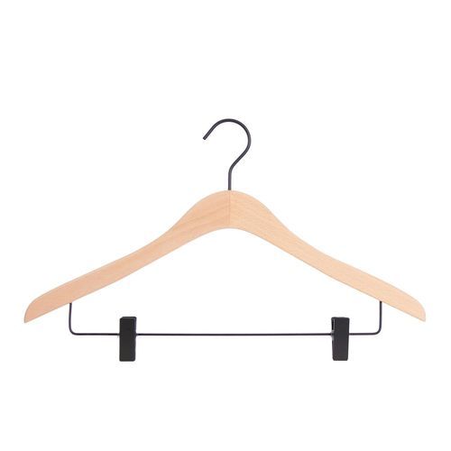 Cabide em madeira - HTSPC44_RAW_BL - Best Mannequins BV - para loja de roupas