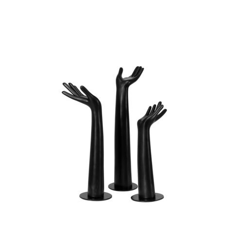Mão de manequim feminino adulto - FHANDSET4_BL - Best Mannequins BV - de moda / em material plástico / preta