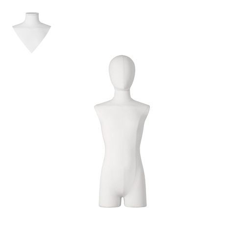 Busto de costura infantil - COUTC49_WH1 - Best Mannequins BV - abstrato / em poliuretano / em espuma