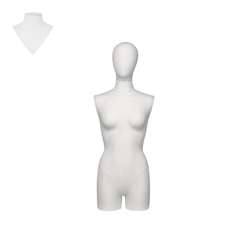 Busto de costura feminino adulto - COUTF13_WH1 - Best Mannequins BV - de moda / em poliuretano / em espuma de poliuretano