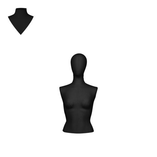 Busto de costura feminino adulto - COUTF11_BL1 - Best Mannequins BV - abstrato / em poliuretano / em tecido