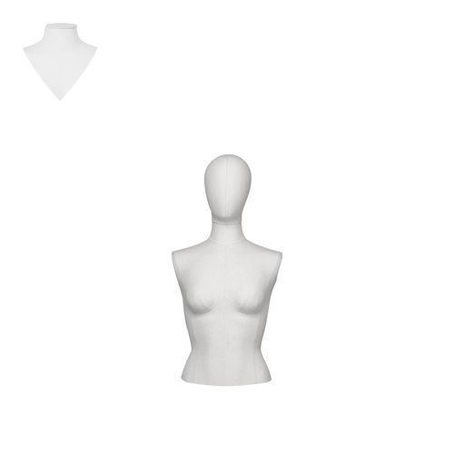 Busto de costura feminino adulto - COUTF01_WH1 - Best Mannequins BV - de moda / em PU / em espuma de poliuretano