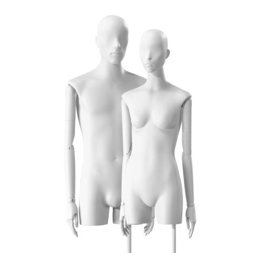 Busto casal - Best Mannequins BV - abstrato / de gama alta / branco