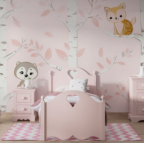 Papel de parede contemporâneo - GLITTER GROVE - jaWalls - em tecido não tecido / em tecido / em poliéster