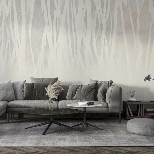 Papel de parede contemporâneo - COTTON DAWN - jaWalls - em tecido não tecido / em algodão / estampado