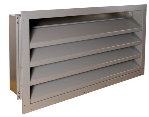 Grelha de ventilação em alumínio - AWW 320 - EuroLam GmbH - em alumínio anodizado / em alumínio extrudado / retangular