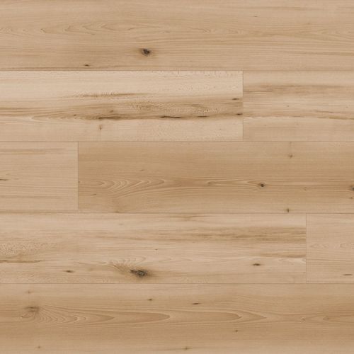 Piso laminado em faia - SWARAN - lesna - em HDF / flutuante macheado / de encaixe