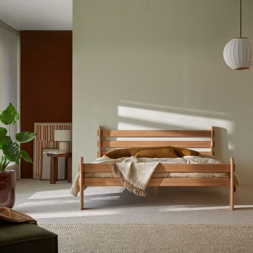 Cama de dois lugares - ALFIE - TICKET FOR THE MOON - moderna / laqueada / brilhante