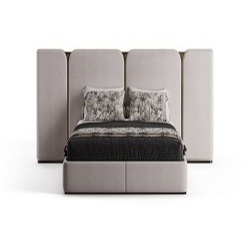 Cama de casal - GARDE - Bablanc - contemporânea / estofada / personalizável