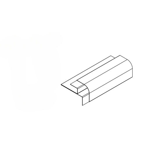 Perfil metálico - PARC - Vertebra - de canto / pré-fabricado
