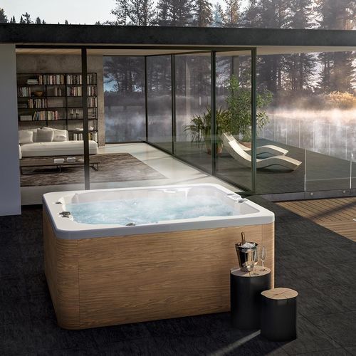 Spa acima do piso - PRIVÈ 306 - Albatros - quadrado / de 6 lugares / em acrílico