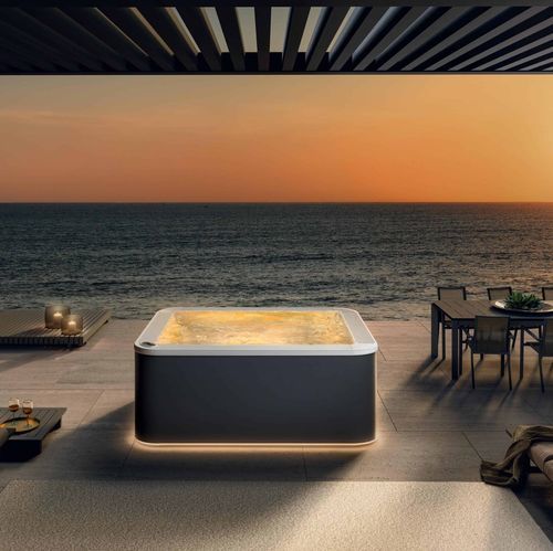 Spa de embutir - KRISTAL L - Albatros - retangular / de 4 lugares / de 5 lugares