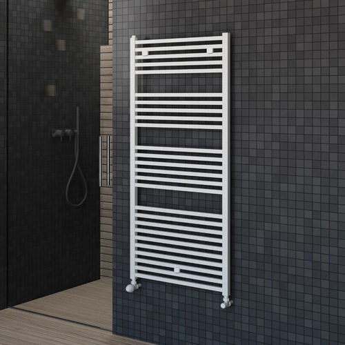 Aquecedor de toalhas a água quente - CORTINA - Radiators - contemporâneo / em aço / branco