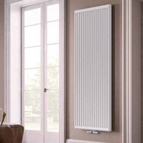 Radiador a água quente - PLATTELLA C6 - Radiators - clássico / em aço / cinza