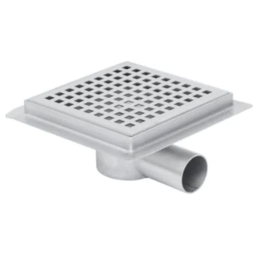 Caixa sifonada em aço inoxidável - Inza Inox S.L. - para pátio / para box de banheiro / para aplicações industriais