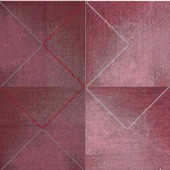 Carpete bouclê - AREA 102 - Casino Carpets S.L. - em nylon / com padrão geométrico / rosa