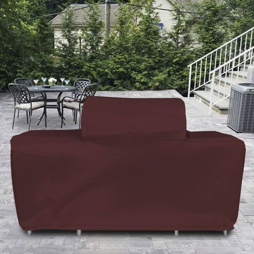 Capa de proteção para churrasqueira - SUMMIT GRILL CENTER - Covers & All - em tecido / de ripstop / cinzento-escuro
