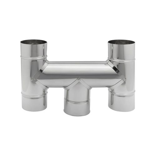 Conexão para radiador - 5600927456475 - Nortuflex - em aço inoxidável