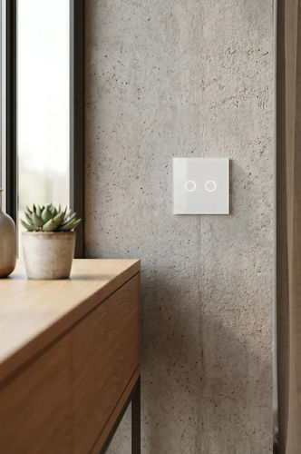Interruptor dimmer Touch - T02DS - LightON - eletrônico / de embutir / duplo