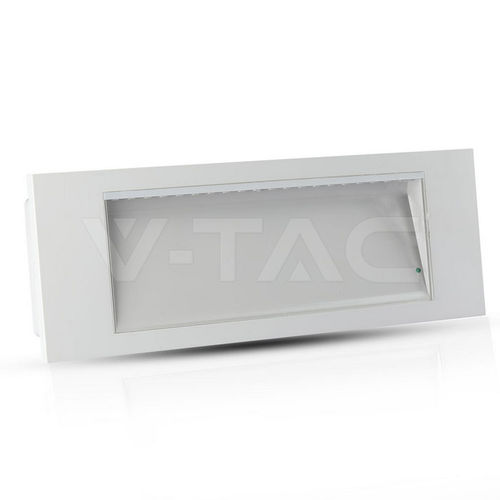 Iluminação de emergência de parede - 899-6 - V-TAC - de teto / retangular / de LED