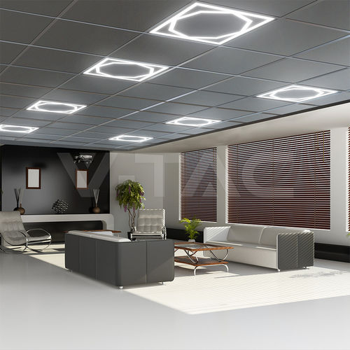 Painel de LED para teto - 24217 - V-TAC - modular / para escritório / para loja