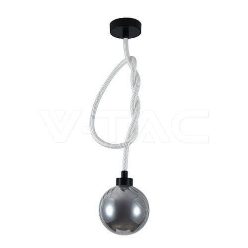 Pendente - 24283 - V-TAC - metálica / em vidro / contemporânea