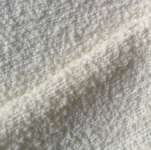 Tecido para cortinas - BERGAMO XL LIGHT CRÈME - BISSON BRUNEEL - de parede / de cor lisa / em linho