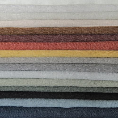 Tecido para persianas rolô - LINWOOL - BISSON BRUNEEL - de cor lisa / em linho / de lã