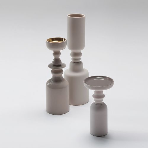 Vaso contemporâneo - ISSIMA 3 - BOSA - em cerâmica