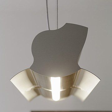 Coifa de ilha - b2 - Bulthaup - de depuração / com iluminação embutida / cinza