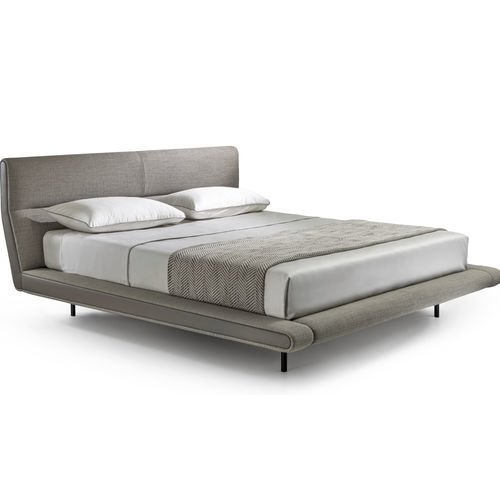 Cama de casal - Sharon - CANTORI - contemporânea / estofada / com cabeceira