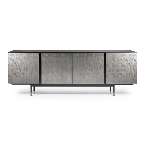 Buffet aparador contemporâneo - MELODY RAIN - CANTORI - metálico / em chapa / em madeira