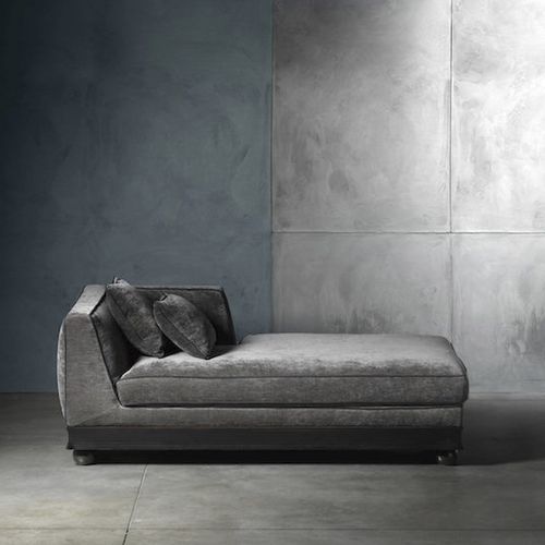 Divã contemporâneo - PARIS DORMEUSE - CHELINI - em tecido