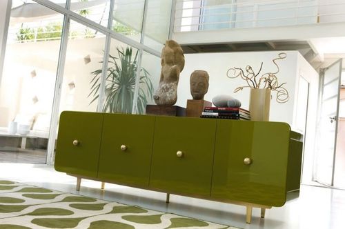 Buffet aparador contemporâneo - ALESSIA CR/3923 - CREAZIONI - em madeira / em madeira laqueada