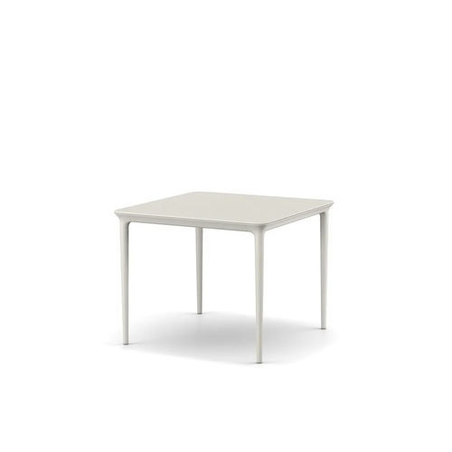 Mesa de jantar contemporânea - BELLMONDE - DEDON GmbH - em compósito / em HPL / com base em alumínio