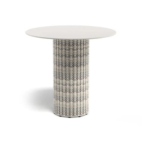 Mesa de lanchonete de design minimalista - MYMI - DEDON GmbH - em HPL / em cerâmica / com base em alumínio