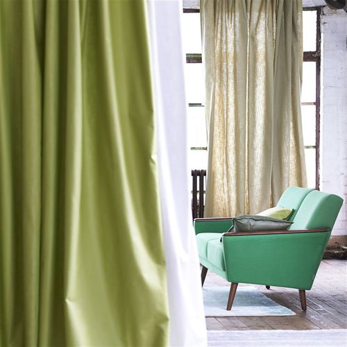 Tecido para estofados - ORBA - DESIGNERS GUILD - para cortinas / de cor lisa / em linho
