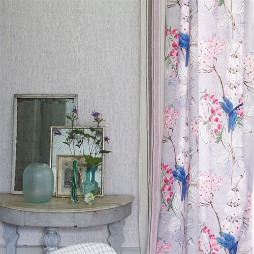 Tecido para cortinas - KIMONO BLOSSOM - DESIGNERS GUILD - com natureza / com padrão floral / de estilo chinoiserie