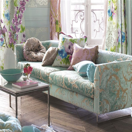 Tecido para estofados - RACINE  - DESIGNERS GUILD - para cortinas / para persianas rolô / estampado