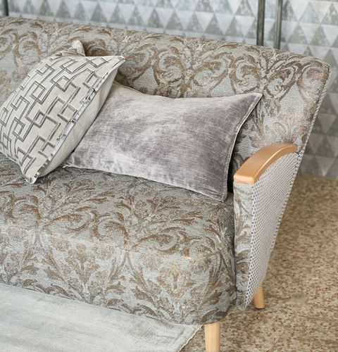 Tecido para estofados - PALLADIO - DESIGNERS GUILD - listrado / padrão damasco / de cor lisa