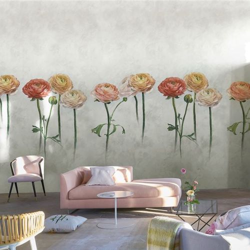 Papel de parede contemporâneo - FOSCARI FRESCO - DESIGNERS GUILD - estampado / em não tecido