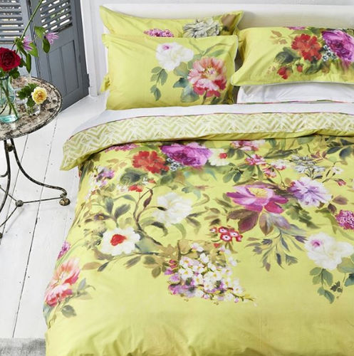 Roupa de cama em algodão - PROSERPINE OCHRE - DESIGNERS GUILD