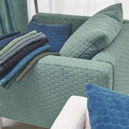 Tecido para estofados - FLORENTINE    - DESIGNERS GUILD - para cortinas / para persianas rolô / com padrão geométrico