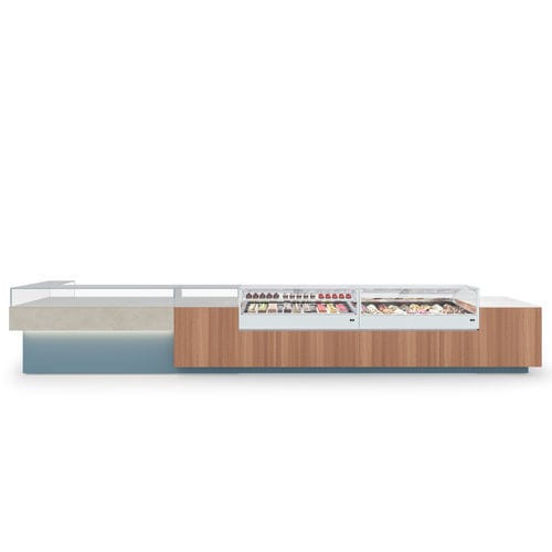 Balcão refrigerado para bar - YES 14 - IFI - para confeitaria / para loja / profissional