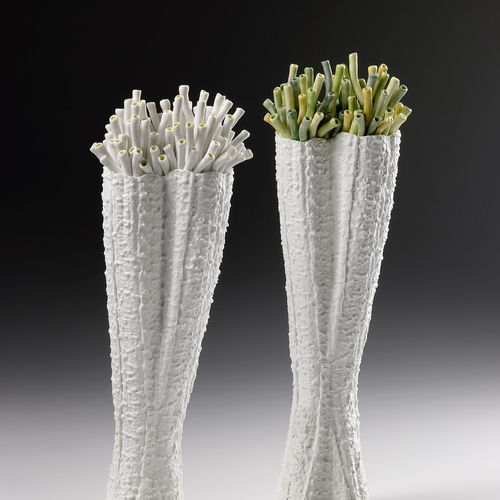Vaso contemporâneo - CSP series - FOS CERAMICHE - em porcelana / feito à mão